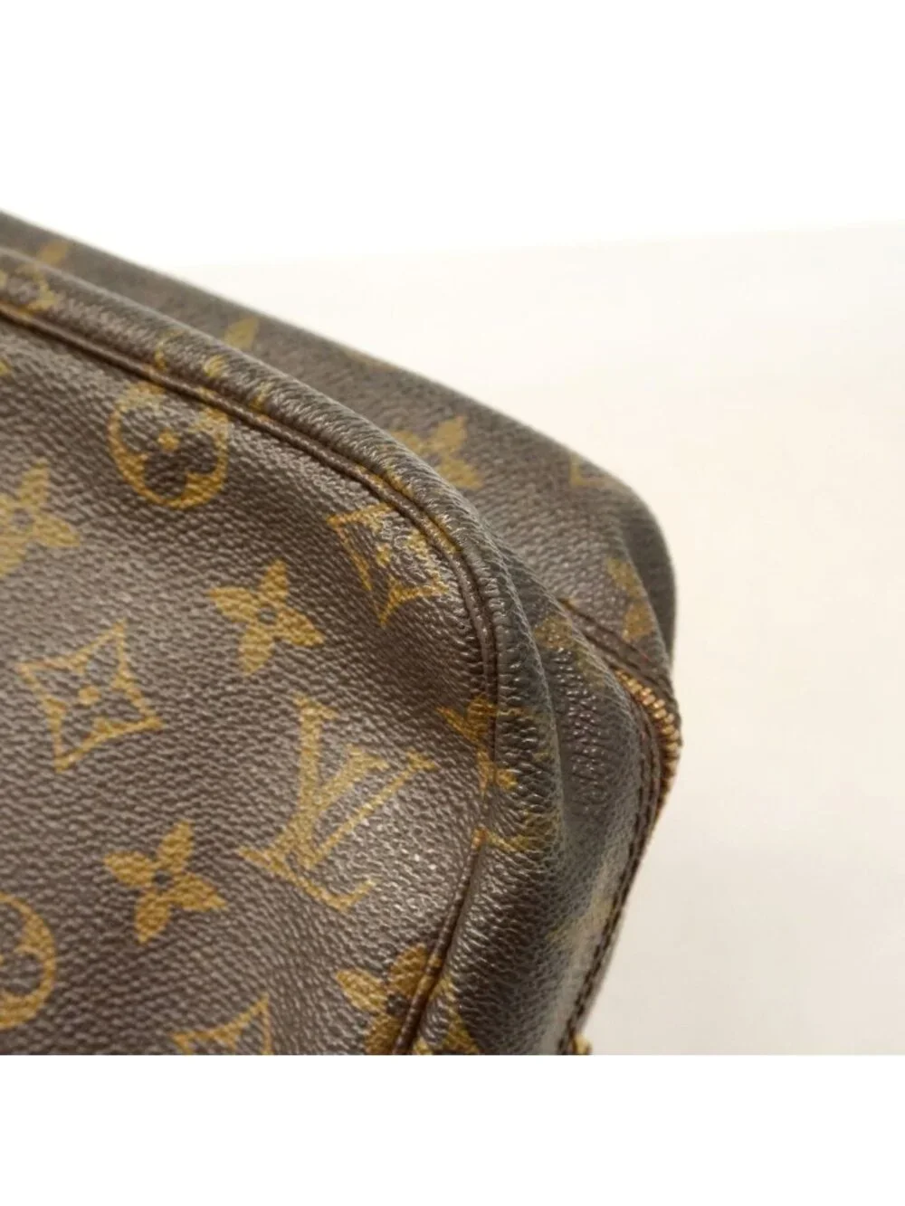 Louis Vuitton Pouch Monogram Trousse Toilet 28 Brown